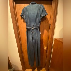 Alice + Olivia Denim Jumpsuit Size 29 NWT